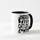 Cat Lover Kinesiologist Tasse (VorderseiteRechts)