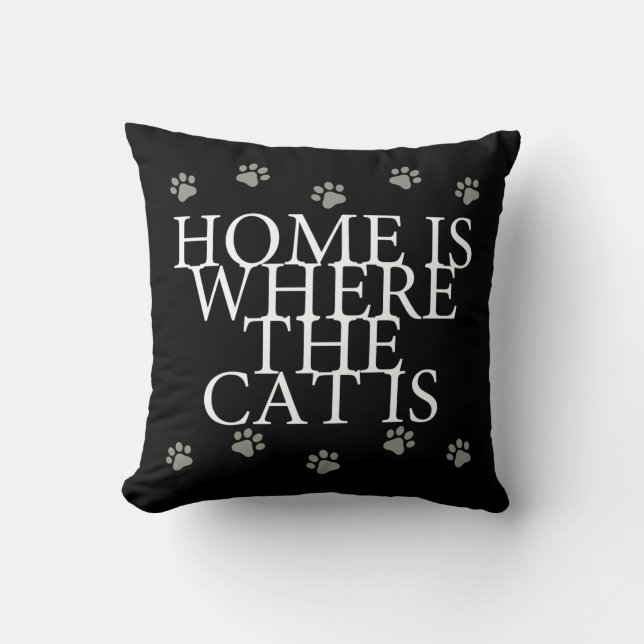 Cat Lover Kissen (Vorderseite)