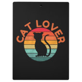 CAT LOVER KLEMMBRETT (Rückseite)