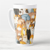Cat Lover Latte Tasse (Linke Ecke)
