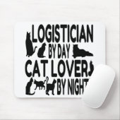 Cat Lover Logistiker Mousepad (Mit Mouse)