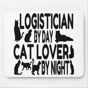 Cat Lover Logistiker Mousepad