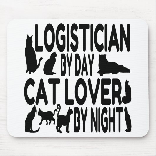Cat Lover Logistiker Mousepad (Vorne)
