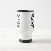 Cat Lover Logistiker Reisebecher (Mittel)