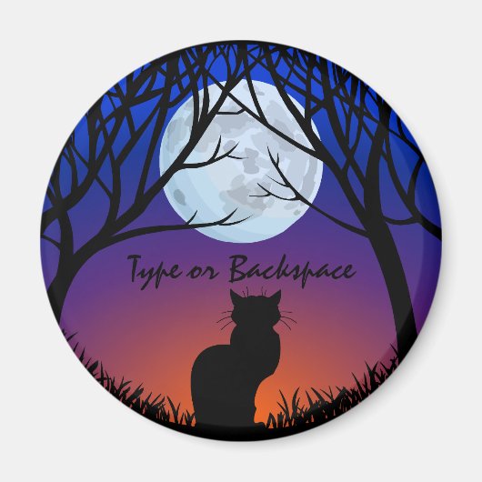 Cat Lover Magnet Cat Art Kühlschrankmagnet individ (Vorne)