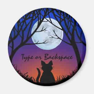 Cat Lover Magnet Fat Cat Kühlschrankmagnet anpasse