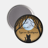 Cat Lover Magnet Fat Cat Kühlschrankmagnet anpasse (Vorderseite/Rückseite)