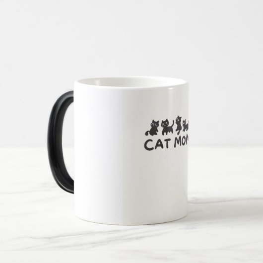 Cat Lover Mama Geschenke Tasse (Vorderseite Links)