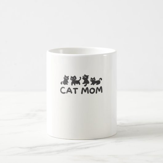 Cat Lover Mama Geschenke Tasse (Mittel)
