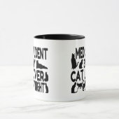 Cat Lover Med Student Tasse (Zentrum)