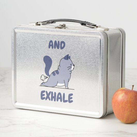 Cat Lover Metall Brotdose (Beispiel)