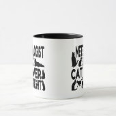 Cat Lover Meteorologe Tasse (Zentrum)