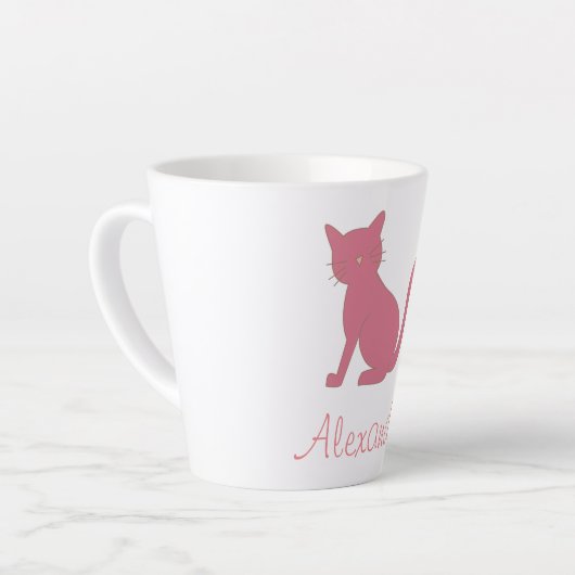 Cat Lover Milchtasse (Linke Ecke)