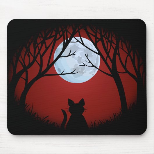 Cat Lover Mousepads Anpassbare Cat Mouse Pad (Vorne)