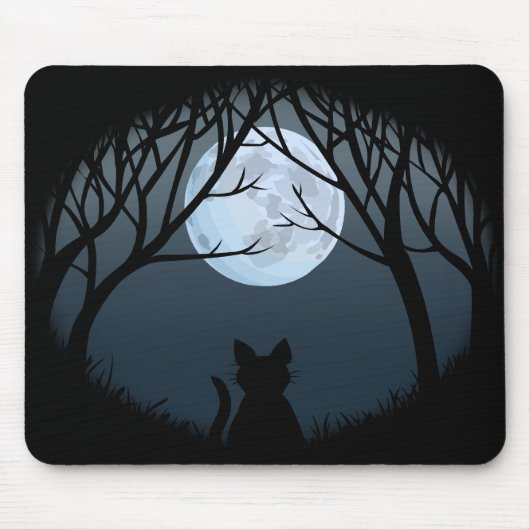 Cat Lover Mousepads Anpassbare Fat Cat Mouse Pad (Vorne)
