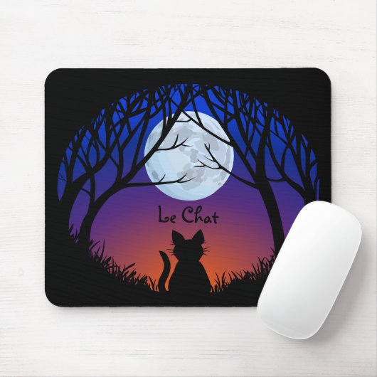 Cat Lover Mousepads Anpassbare Fat Cat Mouse Pad (Mit Mouse)