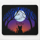 Cat Lover Mousepads Anpassbare Fat Cat Mouse Pad (Vorne)