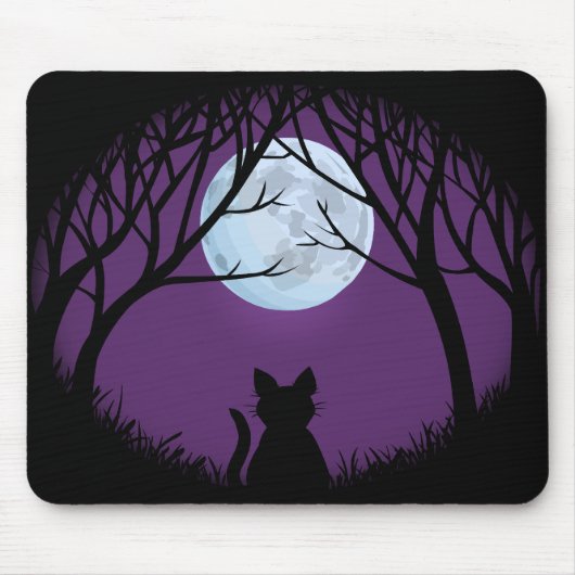 Cat Lover Mousepads Anpassbare Fat Cat Mouse Pad (Vorne)