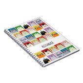 Cat Lover Niedlich Kawaii Notizblock (Rechte Seite)