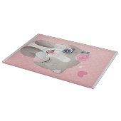 Cat Lover | Niedlich Kleine Kätzchen Schneidebrett (Ecke)