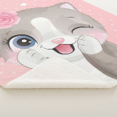 Cat Lover | Niedlich Kleine Kätzchen Sherpadecke (3/4)