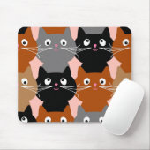 CAT LOVER NIEDLICHE KATZEN MOUSEPAD (Mit Mouse)