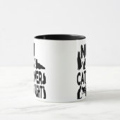 Cat Lover Nun Tasse (Zentrum)