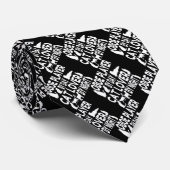 Cat Lover Oboe Player Krawatte (Gerollt)