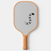 Cat Lover Ohr und Schwänze Pickleball Schläger (Rückseite)