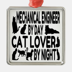 Cat Lover Ornament Aus Metall