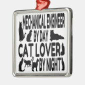 Cat Lover Ornament Aus Metall (Links)