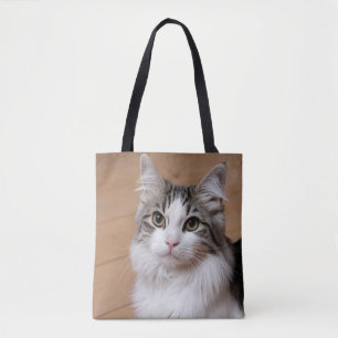 Cat Lover Personalisiert Foto Tasche