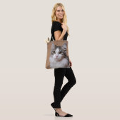 Cat Lover Personalisiert Foto Tasche (Am Model)