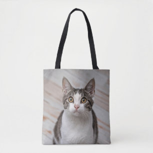 Cat Lover Personalisiert Foto Tasche