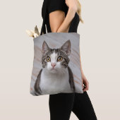 Cat Lover Personalisiert Foto Tasche (Von Nahem)