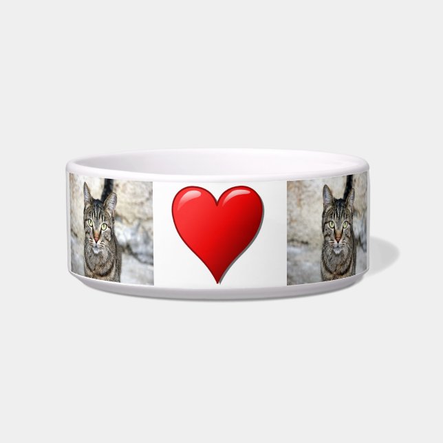 Cat Lover Pet Bowl Napf (Vorderseite)