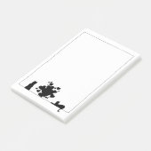 "Cat Lover" Post-it Klebezettel (angewinkelt)