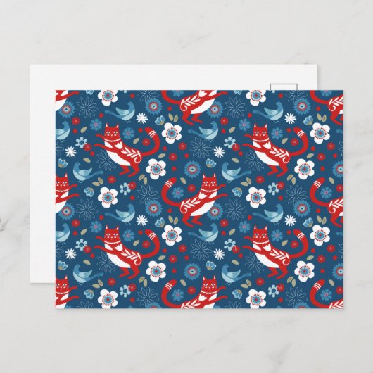 Cat Lover Postcard Postkarte (Vorne/Hinten)