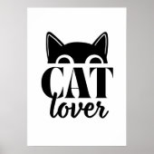 Cat Lover Poster (Vorne)