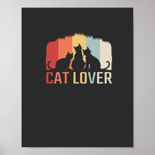 Cat Lover Poster (Vorne)