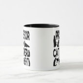 Cat Lover Professor Tasse (Zentrum)