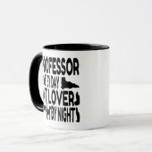 Cat Lover Professor Tasse (Vorderseite Links)