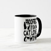 Cat Lover Proofreader Tasse (VorderseiteRechts)