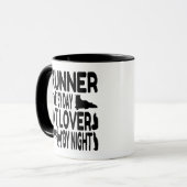 Cat Lover Runner Tasse (Vorderseite Links)