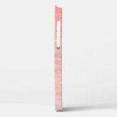 Cat Lover Rustikal rosa Holztextur Hübsch Case-Mate iPhone Hülle (Rückseite / Links)