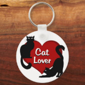 Cat Lover Schlüsselanhänger Cat Lover Gift Pet Sch (Vorderseite)