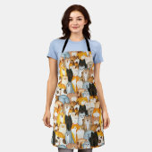 Cat Lover Schürze (Getragen)