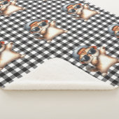 Cat Lover Sherpa Blanket Sherpadecke (3/4)