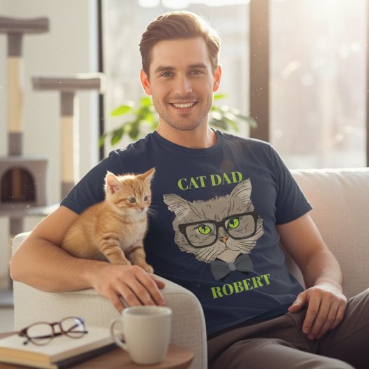 Cat Lover Shirt, For Him, cat themed gifts T-Shirt