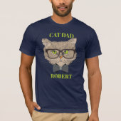 Cat Lover Shirt, For Him, cat themed gifts T-Shirt (Vorderseite)